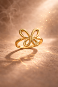 Elara Butterfly Ring
