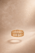 Golden Weave Ring