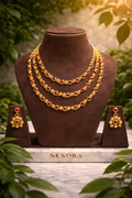 Ruby Blossom Layered Set